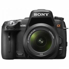 SONY Digitalkamera DSLR-A580L schwarz