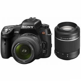 SONY Digitalkamera DSLR-A580Y schwarz - Anleitung