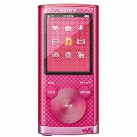 Benutzerhandbuch für MP3-Player SONY NWZ-E453 Rosa