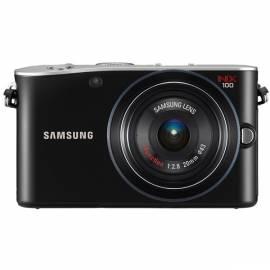 Handbuch für Digitalkamera SAMSUNG NX100 EV-schwarz