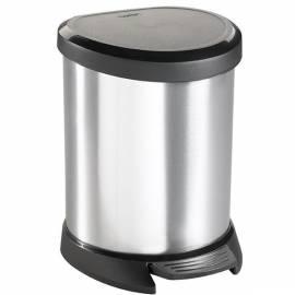 Bedienungsanleitung für Waste bin Decobin CURVER 02160-599 schwarz/silber