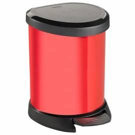 Waste bin Decobin CURVER 02160-693 schwarz/rot