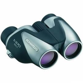 OLYMPUS Fernglas 8 x 25 PC und schwarz/silber