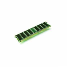 Handbuch für Speichermodul KINGSTON 1GB 333MHz DDR ECC Reg DIMM Single Rank x 4 (KVR333S4R25 / 1G)