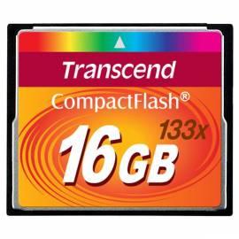 Bedienungsanleitung für Speicherkarte TRANSCEND CF 16GB 133 X (TS16GCF133)