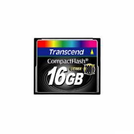 Speicherkarte TRANSCEND CF-Karte (300 X) (TS16GCF300)