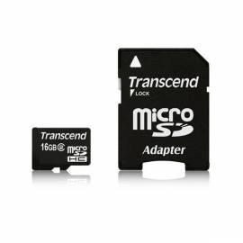 TRANSCEND 16 GB Class 2 MicroSDHC Speicherkarte (TS16GUSDHC2)