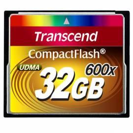 Handbuch für Speicherkarte TRANSCEND CF 32GB 600 X (TS32GCF600)