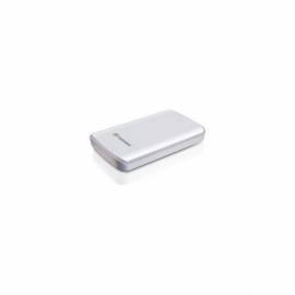 Externe Festplatte, TRANSCEND 500 GB D2 USB 2.0 (TS500GSJ25D2-W)-weiß