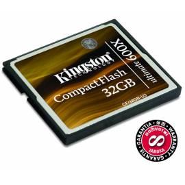 Bedienungsanleitung für Speicherkarte KINGSTON Ultimate 600 x (CF / 32GB-U3)