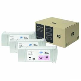 Datasheet Tintenpatrone HP 81 680 ml, 3 *, 3 Seiten, 3er Pack (C5071A) rot