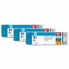 HP 91 775 ml, Tinte, 3er-Pack (C9483A) blau