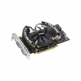 Benutzerhandbuch für Grafikkarte MSI N460GTX CYCLONE 768D 5/OC, 768 MB DDR5, 192 bit, 2xDVI, Mini HDMI, FAN