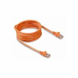 Bedienungsanleitung für Kabel BELKIN PATCH UTP CAT5e 15m Bulk Snagless (A3L791b15M-ORGS) orange