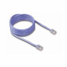 BELKIN PATCH UTP CAT5e 50cm Kabelaufwand montiert (A3L791b50CM-BLU) blau