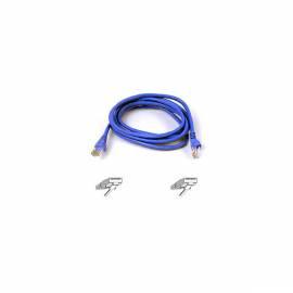 Handbuch für Kabel BELKIN PATCH UTP CAT6 2m blau Snagless (CNP6LS0aed2M)