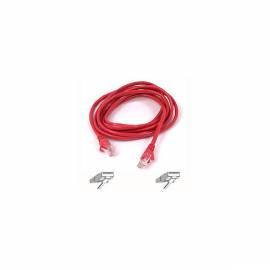 Kabel BELKIN PATCH UTP CAT6 10m Snagless (CNP6RS0aed10M) rot