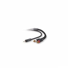 Bedienungsanleitung für BELKIN Kabel audio Y-Splitter 3,5 mm Stereo/2xRCA-0, 9 m-Serie Blue (AV20600qp03)