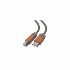 Bedienungsanleitung für PC Kabel BELKIN USB A / B, 1, 8m, Gold-Serie (CU1000vuk06-G)