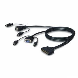 PC Kabel BELKIN DUAL OmniView ENTERPRISE, PS/2, 4,5 m (F1D9400-15) Gebrauchsanweisung