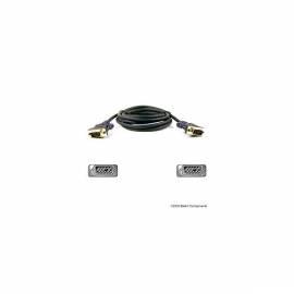 Bedienungsanleitung für BELKIN VGA-Kabel des Objekts, gold Serie, 5 m (F2N028b05M-GLD)