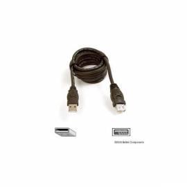 PC zu BELKIN USB-Verlängerungskabel, A-A-Stecker, 3 m (F3U134b10)