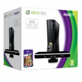 Spielkonsole MICROSOFT Xbox XBOX 360? S Standard-System Kinect Bundle 4GB (S4G-00013) Bedienungsanleitung