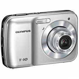 Bedienungsanleitung für Digitalkamera OLYMPUS T-10 silber