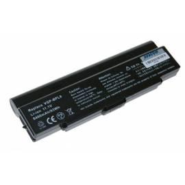 Handbuch für Batterien für Laptops AVACOM VGN-AR520/SZ61