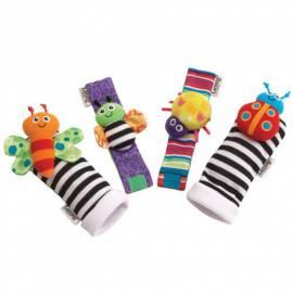 Lamaze Spielzeug-Rasseln Socken und Armbänder