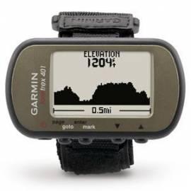 Bedienungshandbuch Navigationssystem GPS GARMIN Foretrex 401 HR Premium, außen schwarz