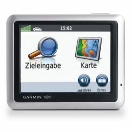 Handbuch für Navigationssystem GPS GARMIN Nuvi 1200 Tschechien Lebensdauer Silber