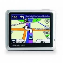 Navigationssystem GPS GARMIN Nuvi 1255T Lebensdauer Silber Bedienungsanleitung