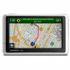 Navigationssystem GPS GARMIN Nuvi 1300 CR Lebensdauer Silber - Anleitung