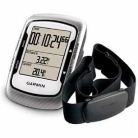 Navigationssystem GPS GARMIN Edge 500 HR Premium Silber