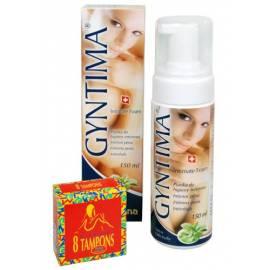 Gyntima intime Schaum 150 ml + gratis 8 Stück-pads