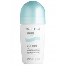 Ball Antitranspirant Bez turystyczne Deo Pure (Antitranspirant Roll-on mit Tri-Active Mineral Complex) 75 ml