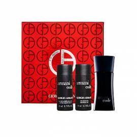 Toilettenwasser GIORGIO ARMANI Black Code 50 ml + after shave Balsam 50 ml + 50 ml Duschgel