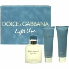 Toilette Wasser DOLCE &  GABBANA Light Blue Pour Homme 75 ml + 50 ml after Shave Balsam 50 ml + Duschgel Gebrauchsanweisung