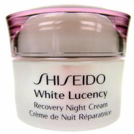 Bedienungsanleitung für Kosmetika SHISEIDO weiß Klarheit Perfect Radiance Recovery Nacht Crea 40ml