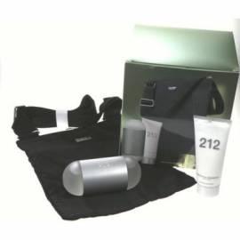 Toilettenwasser, CAROLINA HERRERA 212 100 ml + 100 ml Bodylotion + Tasche