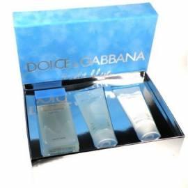 Toilette Wasser DOLCE &  GABBANA Light Blue 100 ml + 100 ml Body cream 100 ml + Duschgel