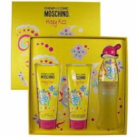 MOSCHINO Hippy Fizz Toilette Wasser 100 ml + 100 ml Duschgel + 100 ml Bodylotion