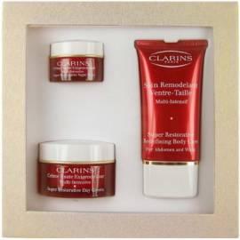 Kosmetika CLARINS-Komfort-Zone 50ml Super erholsamen Tagescreme + Super erholsamen umdefinieren Körperpflege 75ml + 15ml Super erholsamen Nacht Wear