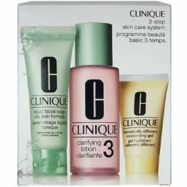 CLINIQUE Kosmetika 3step Skin Care System3 50ml Liquid Facial Soap fettige Haut + 100ml Klärung Lotion 3 + 30 ml DDMGel