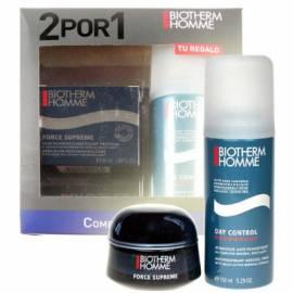 Kosmetika BIOTHERM Homme 2por1Force obersten 40ml Force Supreme + 150ml Tag Control - Anleitung