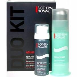 Service Manual Kosmetika BIOTHERM Mann Duo Kit 75 ml Aquapower Aquapower Feuchtigkeitscreme + 50 ml Rasierschaum