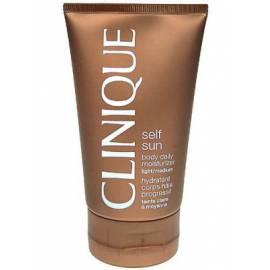 Kosmetika CLINIQUE Self Sun Body tägliche Moisturizer Light/Medium 150ml Bedienungsanleitung