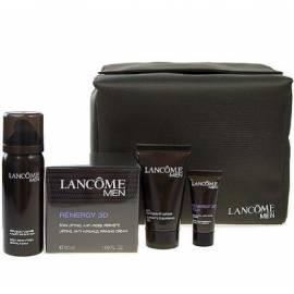 Kosmetik LANCOME Men Ru00c3 u00a9 Nergy 3D Set 3583 50 ml Männer Ru00c3 u00a9 Nergy-3D-Creme + 5 ml Männer Ru00c3 u00a9 Nergy 3D Yeux + 30 ml Men Ultimate Cleansing Gel + 50ml Männer rasieren Schaum schwarz Barva