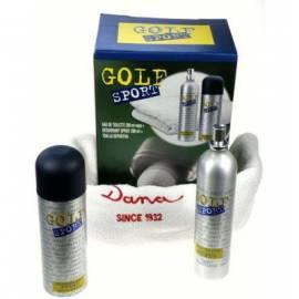 Toilettenwasser DANA Golf Sport 200 ml + 50 ml Deo + Handtuch Bedienungsanleitung